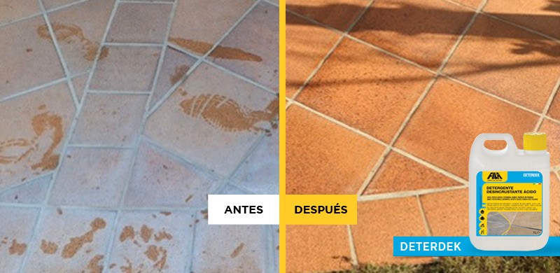Deterdek - antes y después